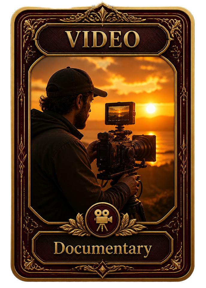 Video trading card
