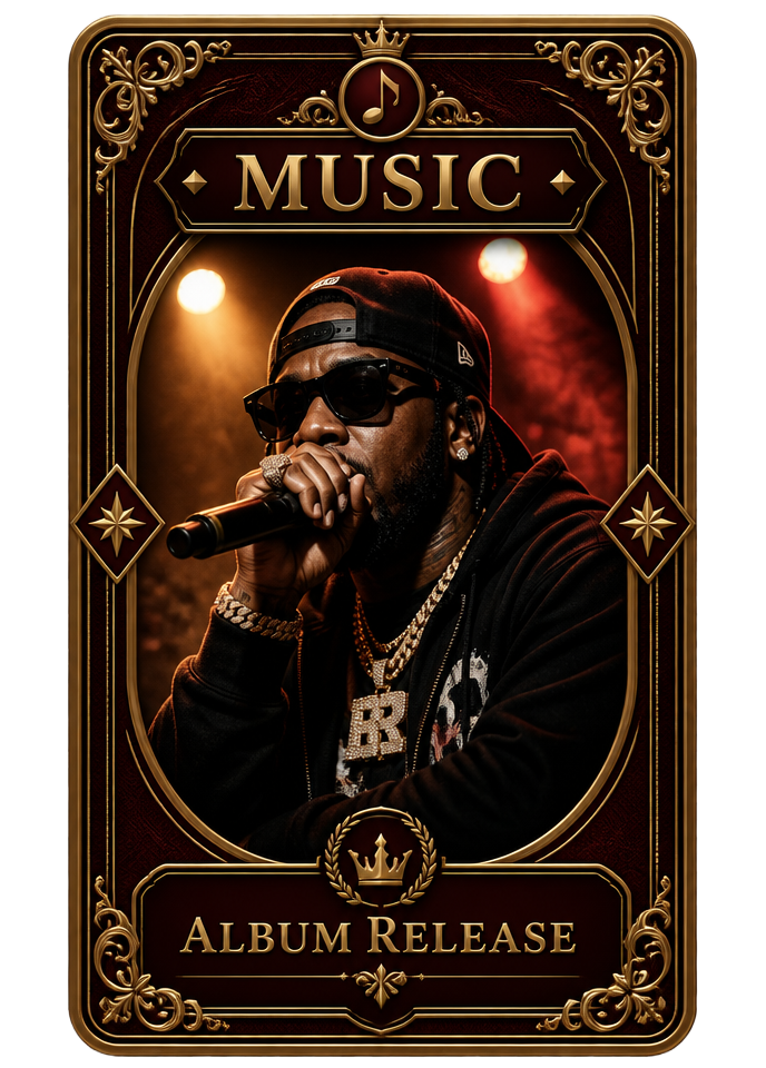 Music trading card